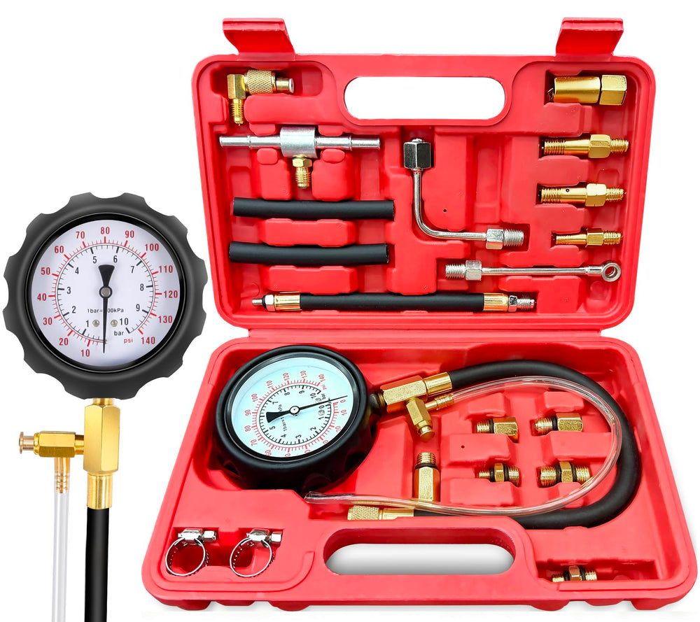BETOOLL fuel pressure tester gauge display shows precise readings for quick diagnostics