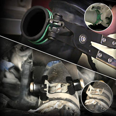 BETOOLL hose removal and locking pliers aid clamps in open position