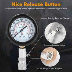 BETOOLL HW0130 pressure release button enables safe testing