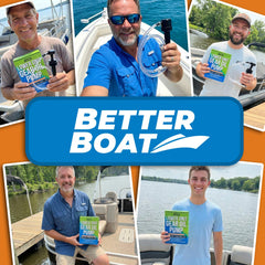 Better Boat easy oil change pump reducing spills and mess on deck.