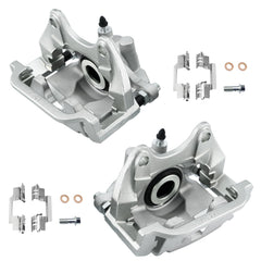 Betthand rear calipers ready for installation on compatible GM trucks