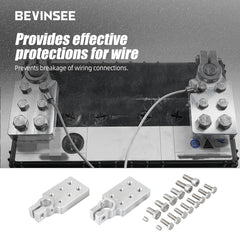 Bevinsee anti-loosening screw keeps clamps steady during vibrations