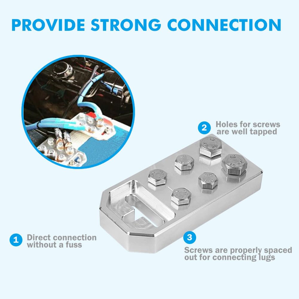 Bevinsee battery-terminal cable clamp aids tidy car audio wiring.