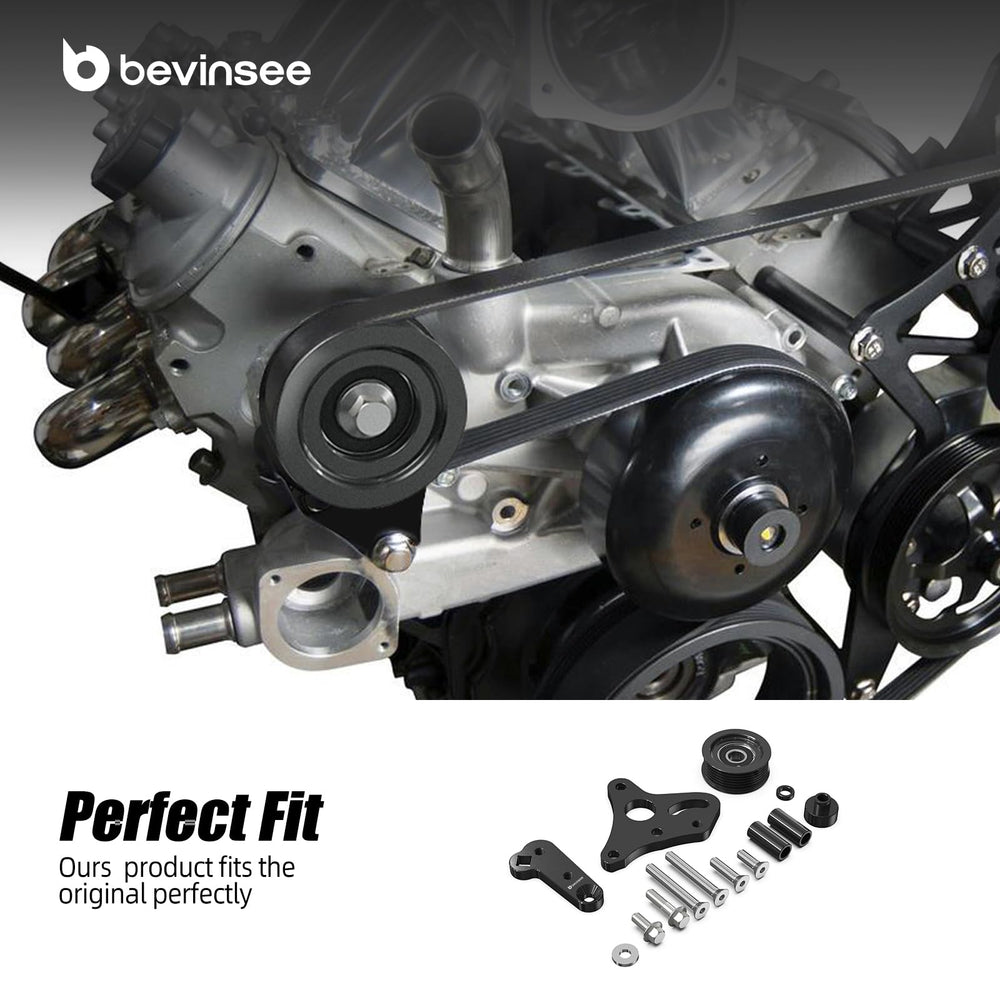 Bevinsee CNC-machined aluminum body for precise tensioner performance.