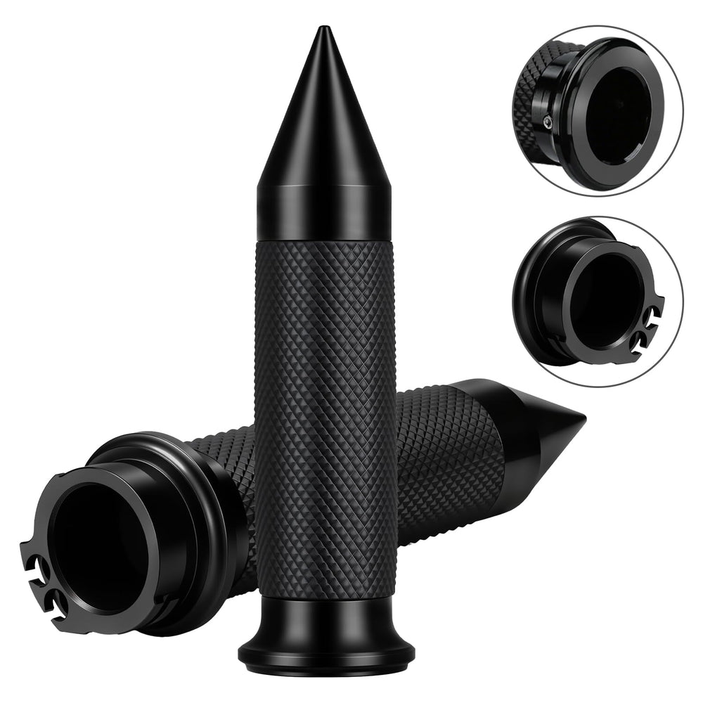 Beyisi handlebar grips on 1-inch bars demonstrate universal compatibility