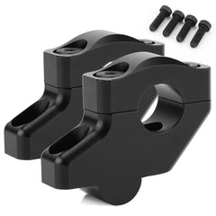 Beyisi handlebar risers with clamps ready for quick installation.