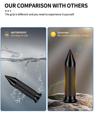 Beyisi grips anti-slip grooves closeup highlighting traction in wet conditions.