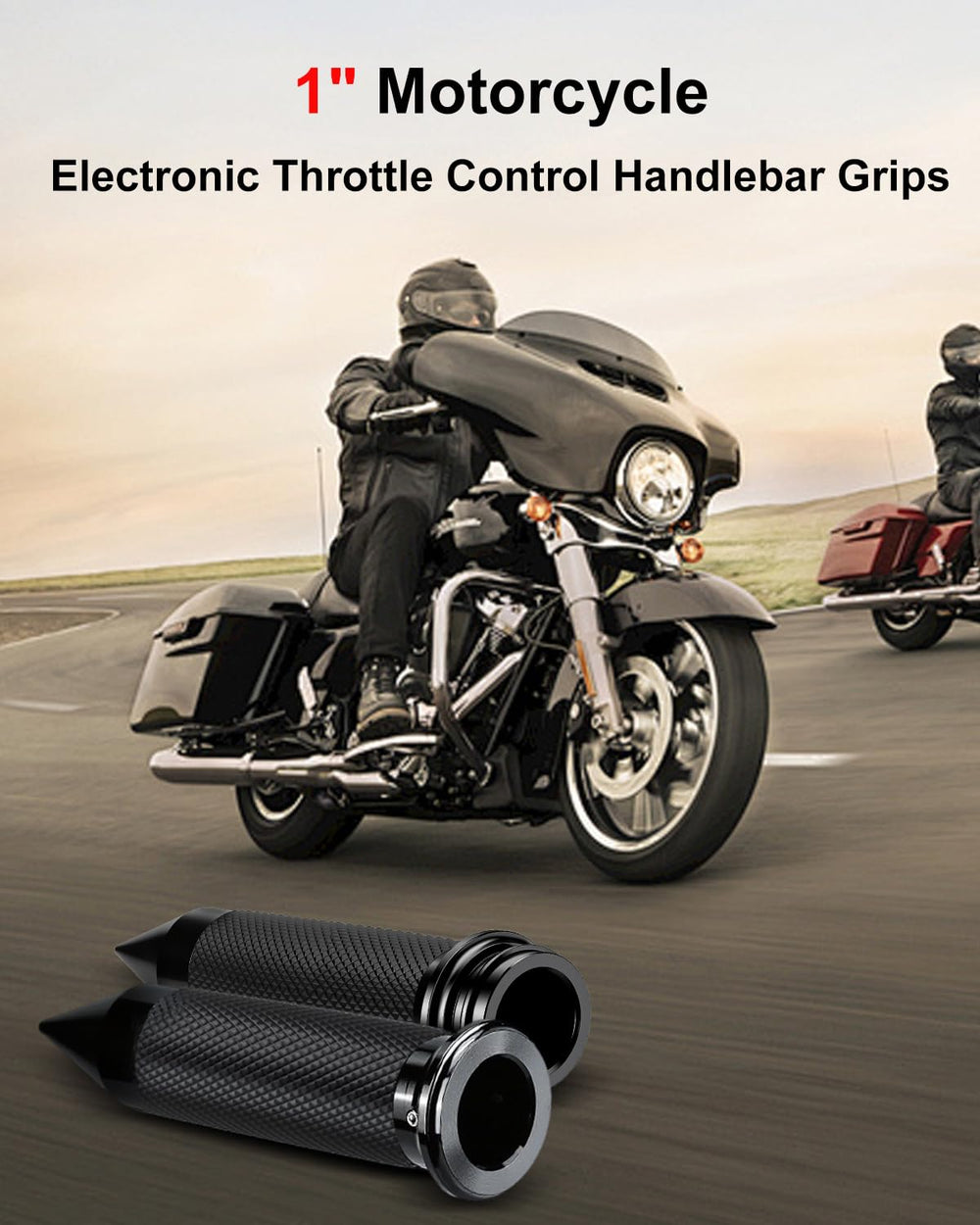 Beyisi black anodized finish on grips provides rust resistance and long-lasting shine.
