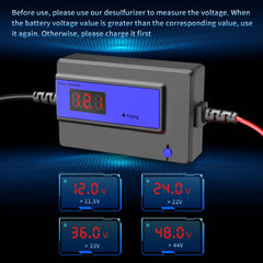 Beyprern Blue desulfator preserves capacity in a deep-cycle battery