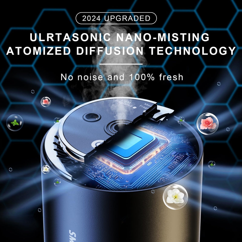 BFTNTO portable diffuser fits car cup holder
