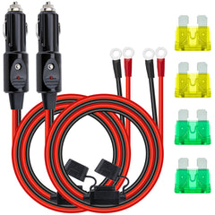 BFXM 12AWG heavy-duty cigarette plug cable for rugged power delivery