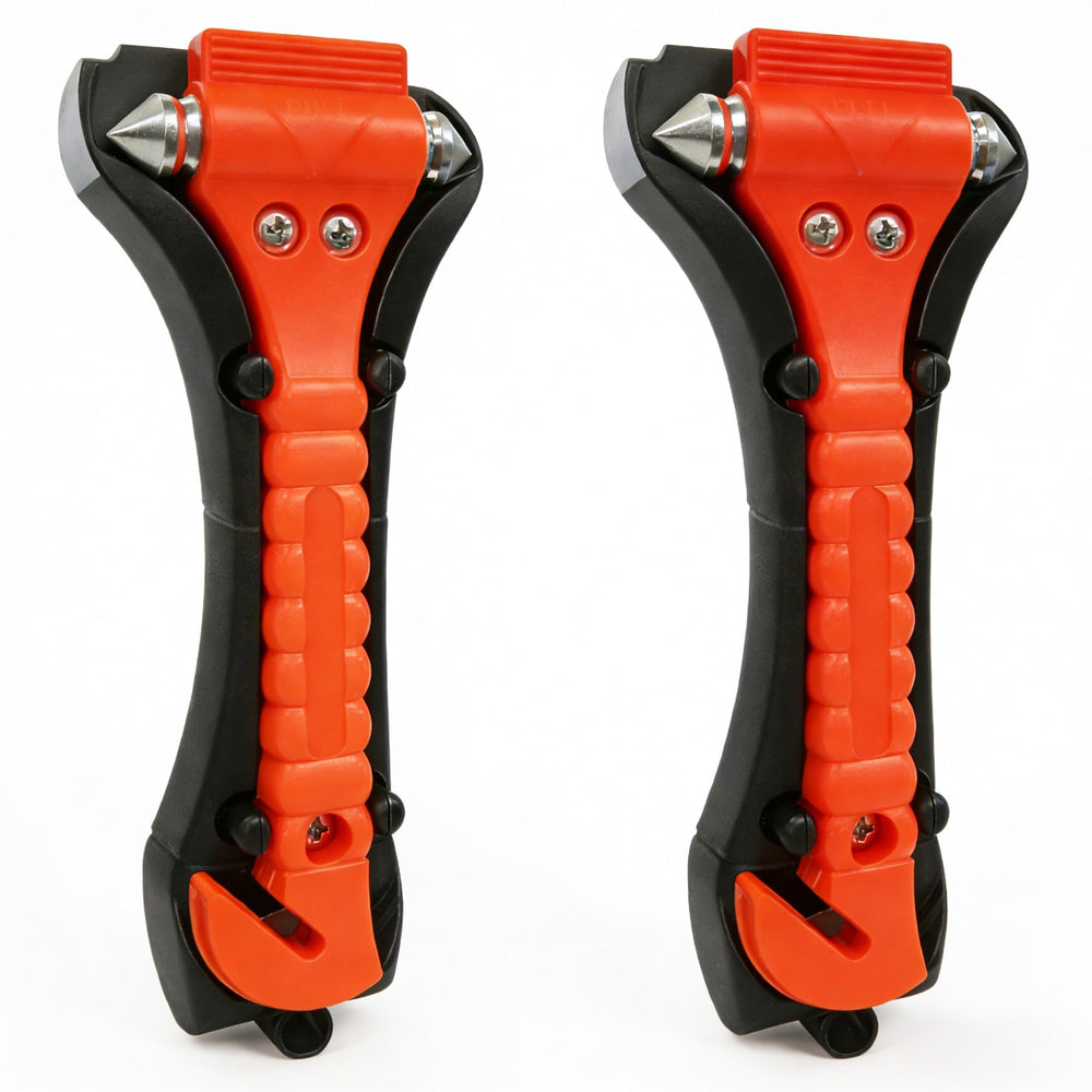BFXM front view of two tools showing bright orange handles and benefits