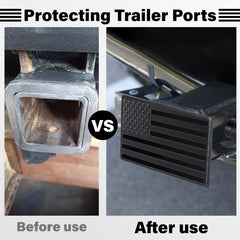 Patriotic trailer accessory from BFXM makes a great gift for outdoors enthusiasts.