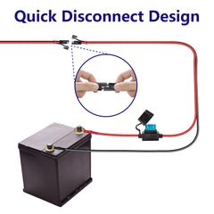 BFXM SAE connector extension for cars, motorcycles, and solar setups