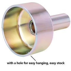 BgfWssh CNC machined dust cap driver offers precise lip press.