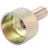 BgfWssh trailer dust cap driver top view for easy installation.