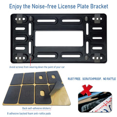 BGGTMO compact front bracket blends with contoured bumper design