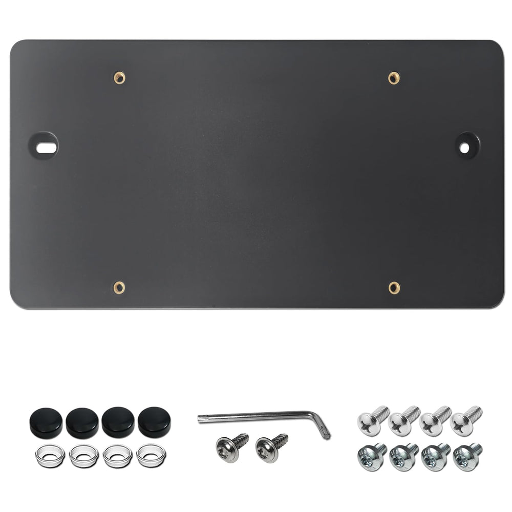 BGGTMO rear license bracket for Audi with no-drill install and OEM-like fit