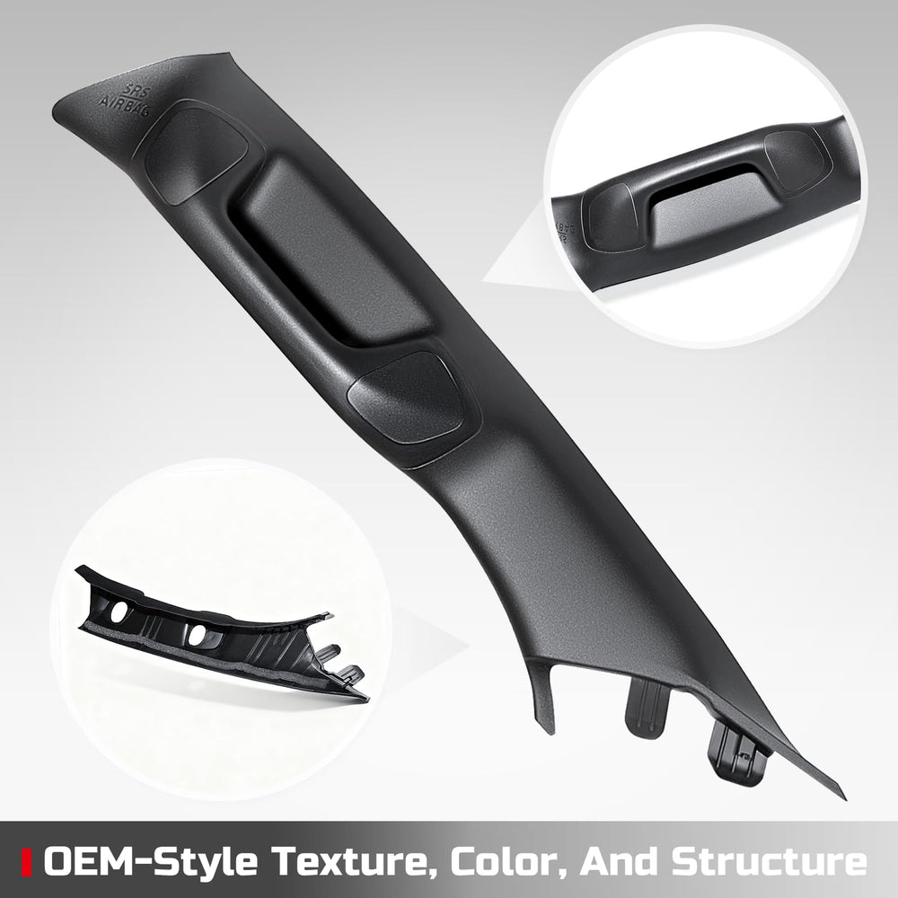 BGUCAR black finish adds a sleek OEM-like look to your Tacoma.