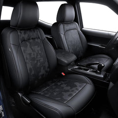 bgucar leather seat covers for Tacoma Gen3 front seats offer glove-like fit and premium texture