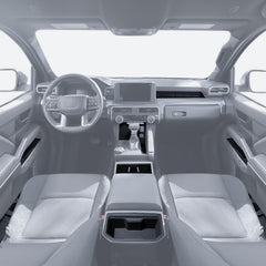 Bgucar full-coverage liner protects Tacoma interior and simplifies cleaning