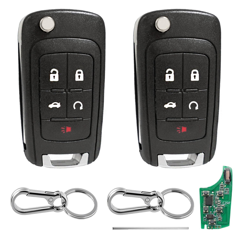 BHUMKEY 5-button remote fob front view showing compact, durable design