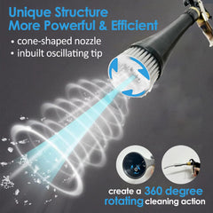 BIAOMEI Tornado flow regulating valve enables precise air and speed control.