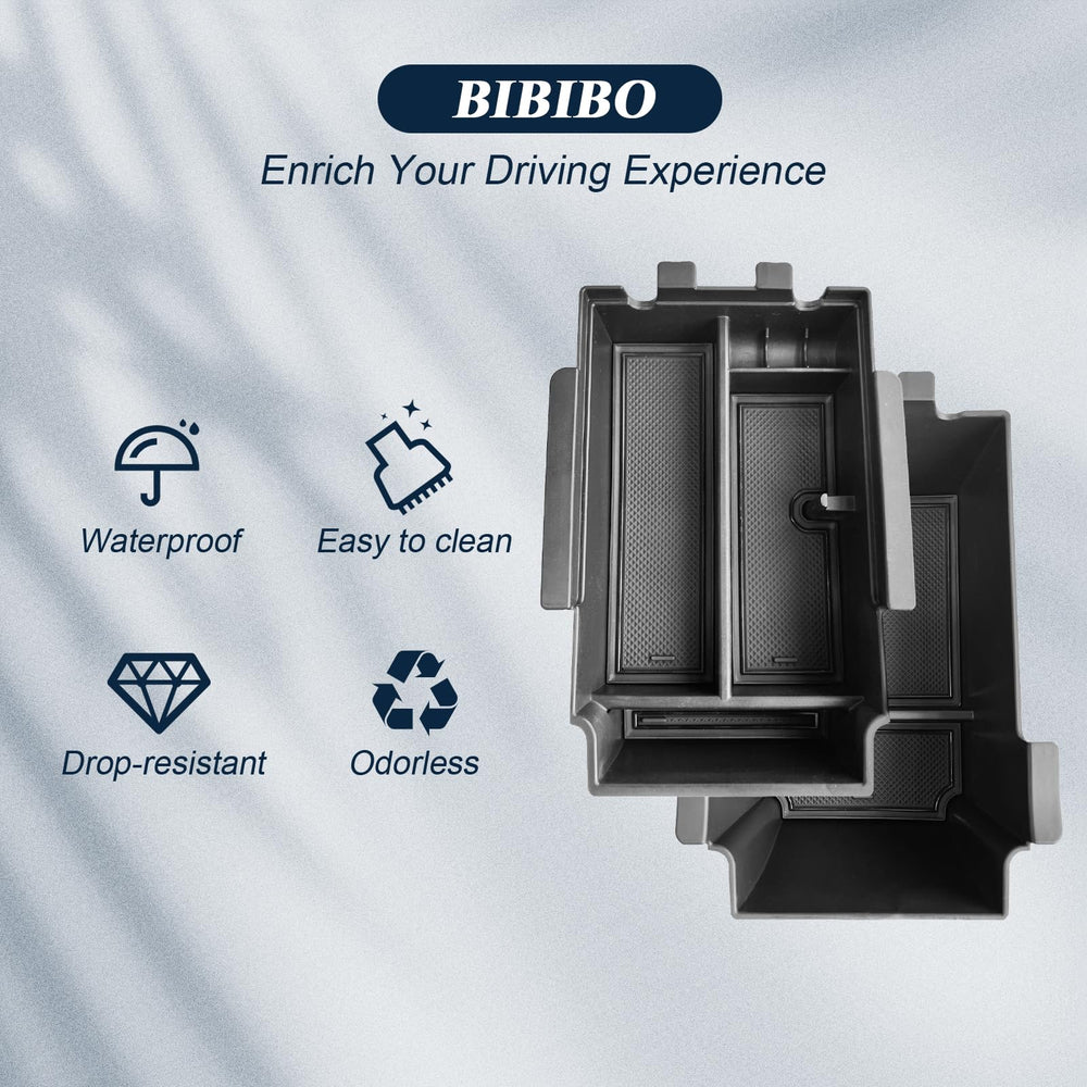 BIBIBO Crosstrek hybrid center-console organizer installation is quick and tool-free.