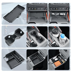 BIBIBO Frontier anti-slip cup holder prevents spills during acceleration.
