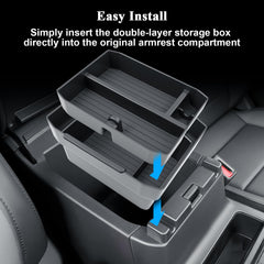 Bibibo Outback double-layer design increases storage without clutter.