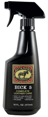 Bick 5 leather cleaner spray bottle for easy all-in-one care