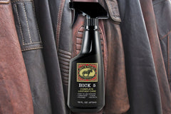 Leather furniture cared with Bick 5 for refreshed appearance.