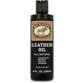 Bickmore Leather Oil bottle view showing easy conditioning and protection.