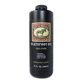 Bickmore Neatsfoot Oil 32oz bottle pouring to condition leather