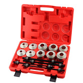 Bicos 28pcs press-pull sleeve kit in action for precise bushing removal