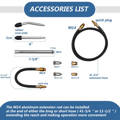 Bicos universal connectors and adapters enable compatibility with most gasoline engines.