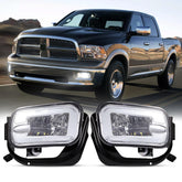 BICYACO LED fog lights front assembly offer brighter visibility for Ram drivers