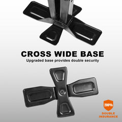 BIG RED AST10202SR bottom-tray-uneven-road stabilizes on rough surfaces.