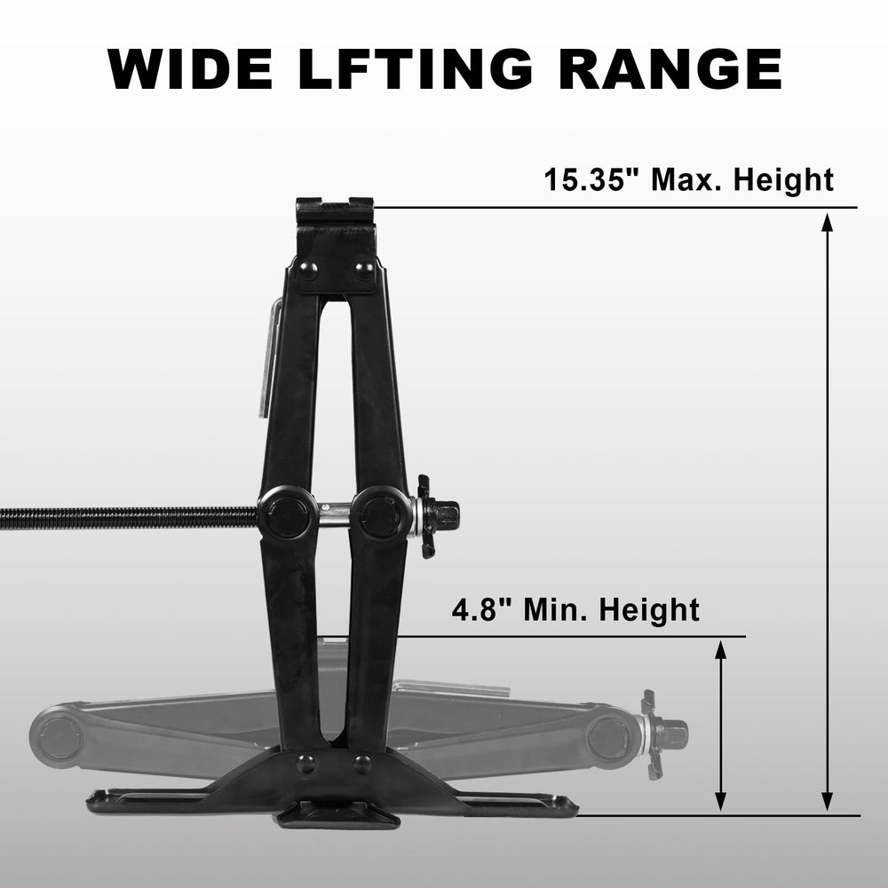 BIG RED AST10202SR collapsible-base folds for compact trunk storage.