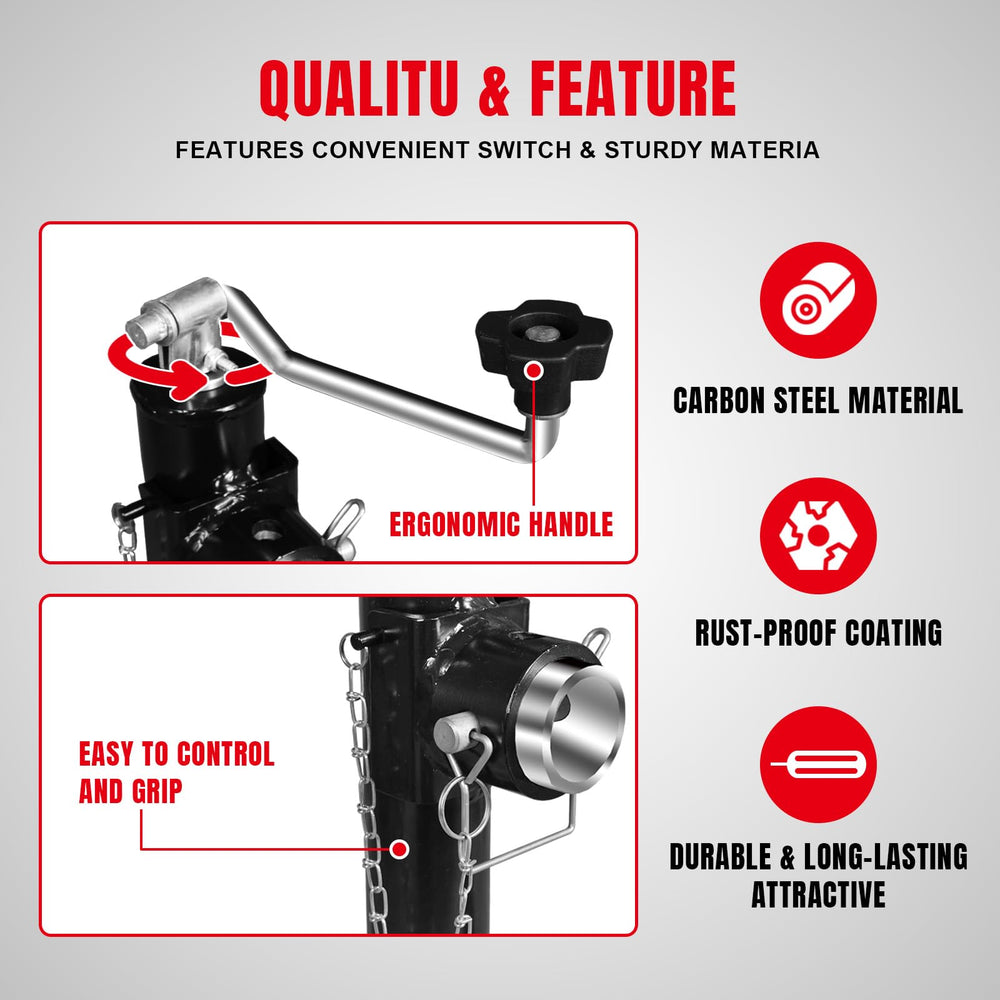 Big RED ATR39003R wind handle enables fast, smooth cranking