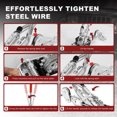 Versatile use for workshop, farm, construction, and automotive tasks.
