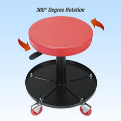 BIG RED heavy-duty steel frame ensures durable, steady use.