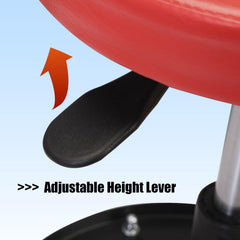 BIG RED rolling mobility lets you move freely around the car.