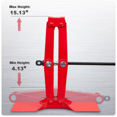 BIG RED Torin lift jack base, extra-wide for stability