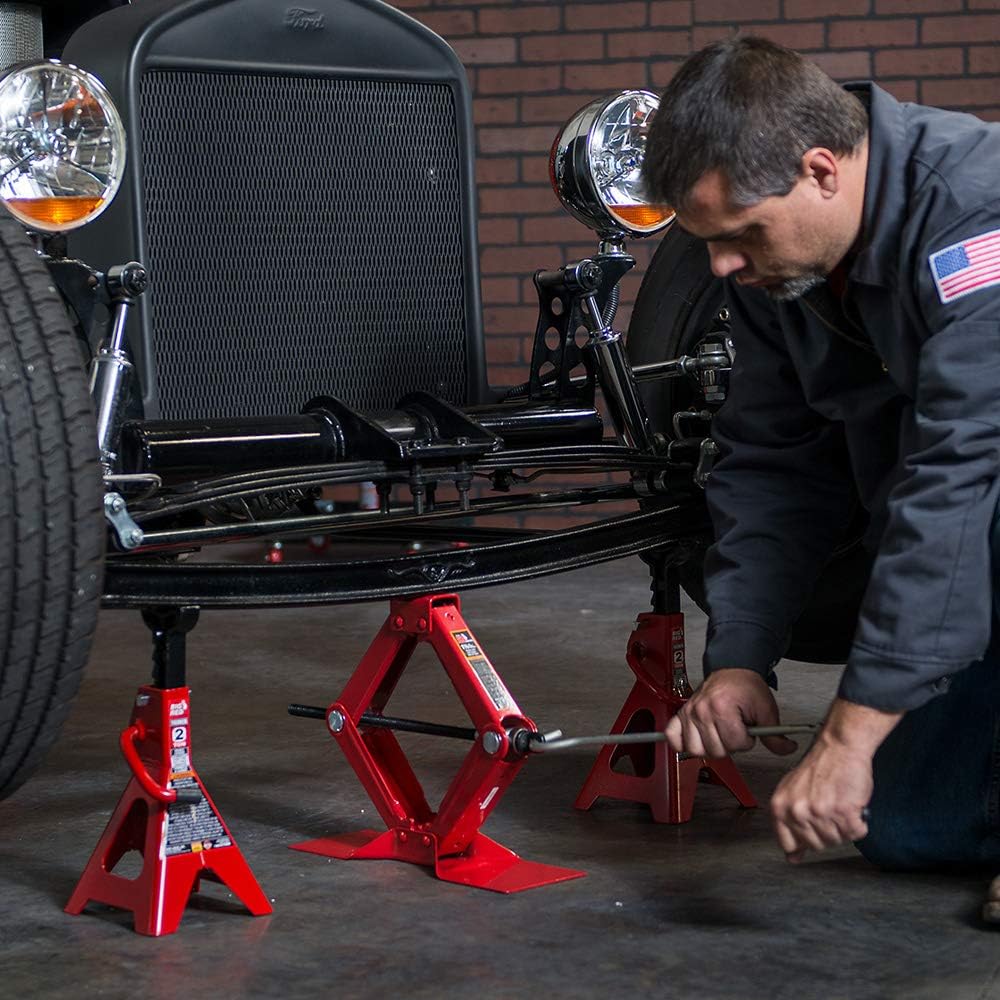 BIG RED Torin lift jack construction with durable drop forged steel