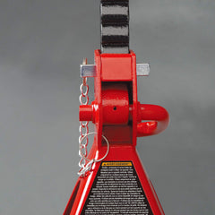BIG RED T42002A jack stands saddle detail for even load contact.