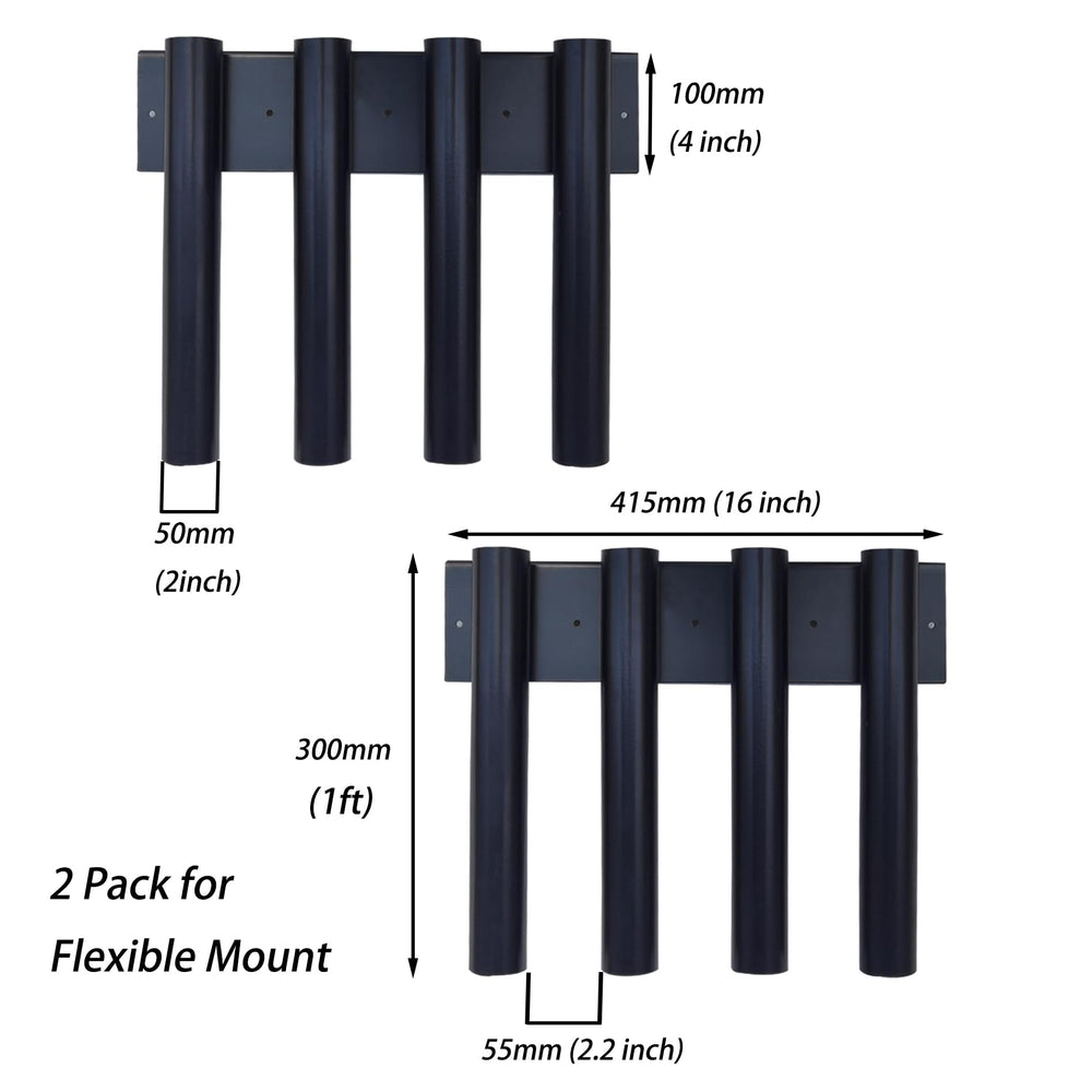 BIGalleons heavy-duty steel tool rack resists weather and deformation.