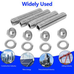 BIGLKNM oil pan bolts delivering uniform torque for a leak-free seal