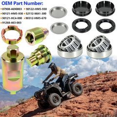 BIGLKNM pivot bolt B complements the kit for balanced assembly