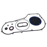 BIGLKNM primary cover gasket for Harley Softail front view shows precise fit and potential leak resistance